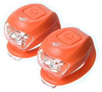Lámpa villogó szett Velotech 2 LED piros