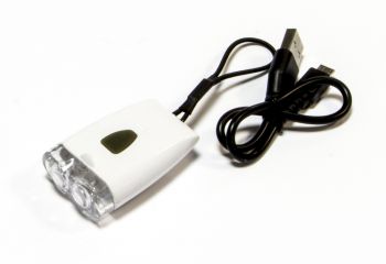 Lámpa villogó első USB 2 LED 3 funkció fehér