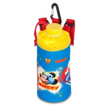 Kulacsra textilhuzat 0,33-0,5l Mickey, kék