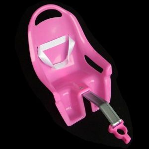 Babaülés gyerekbicikli nyeregcsőre, pink - utolsó darab