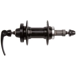Hátsó agy alu 36H QR menetes tárcsafék 135 mm, fekete