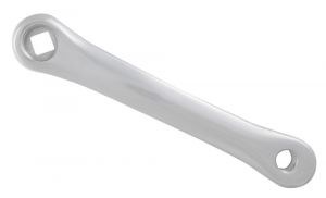Hajtókar bal alu MTB 170mm ezüst