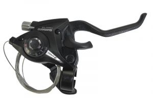 Váltófékkar jobb 8sp Shimano STEF51R8AL fekete