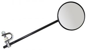 Tükör vakításmentes fekete egyenesszárú 300x105 mm