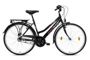Kerékpár LANDRIDER 28/19 NÖI N3 21 FEKETE YS728