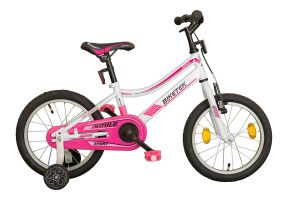 Biketek Smile 16 gyerek kerékpár Fehér-pink