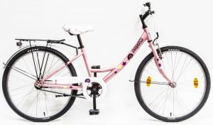 Schwinn Csepel Hawaii 24 kontrás kerékpár Rózsaszín
